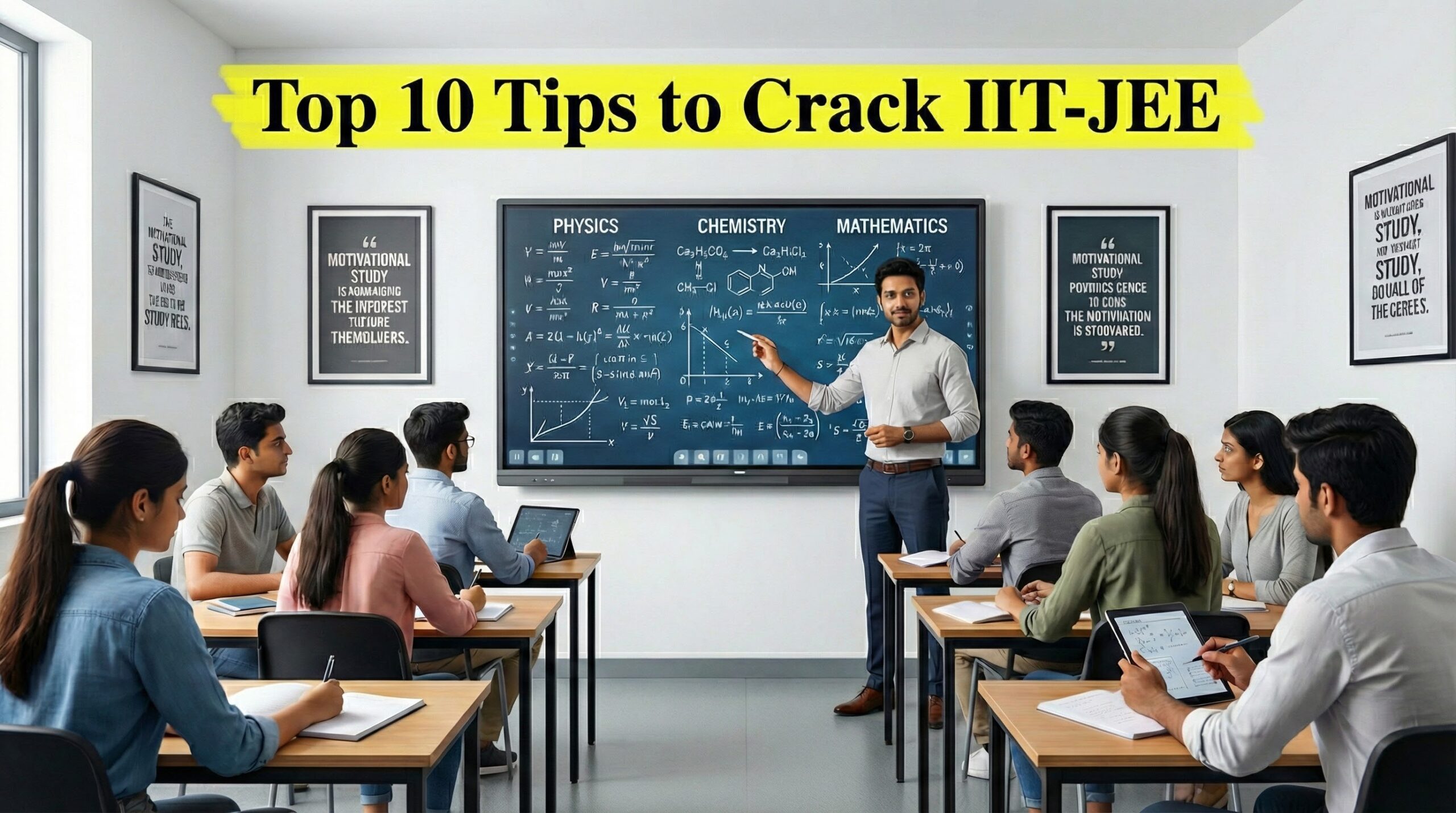 Top 10 Tips to Crack IIT-JEE | Santosh IIT NEET Academy